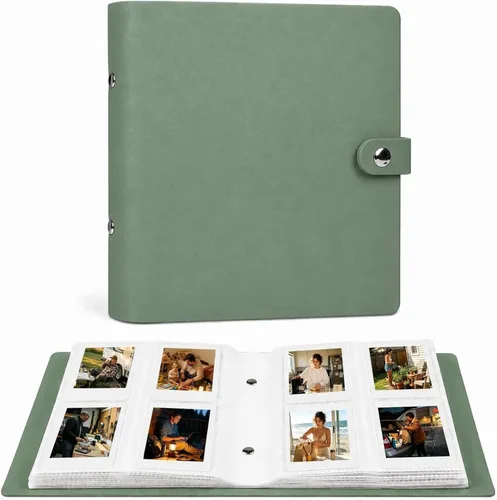 Vista 15 de Ruibytree Álbum de 320 bolsillos para Instax Mini y Polaroid de 2 x 3 Rosa