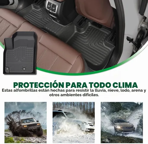 Vista 8 de Alfombrillas para Jeep Compass 2007-2016/2007-2016 Jeep Patriot/Dodge Caliber 2007-2012 para todo tipo de clima con forro de carga para automóvil