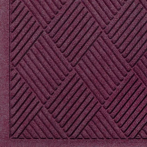 Vista 10 de M+A Matting WaterHog Diamond - Tapete de entrada de grado comercial con borde de tela, interior/exterior, de secado rápido, resistente a las manchas