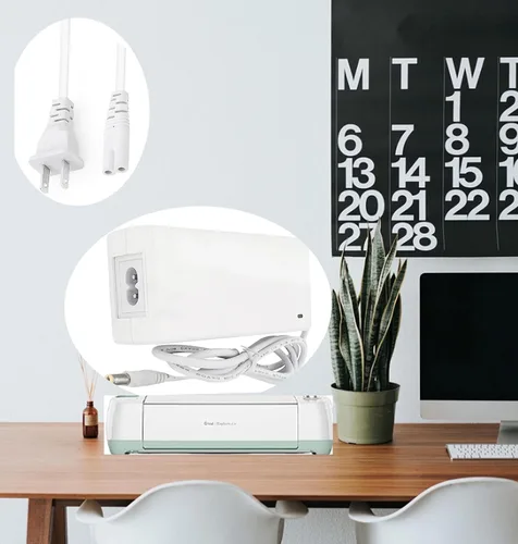 Vista 4 de Adaptador de corriente de 18 V compatible con Cricut Explore air 2/Expression 2/Maker/Explore/Explore Air/Explore