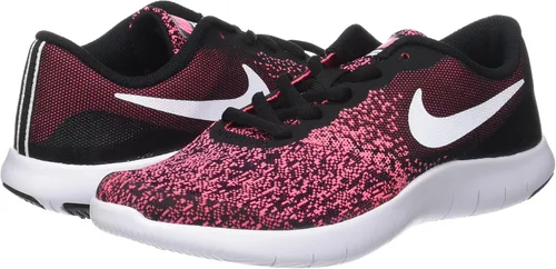 Vista 7 de Nike Downshifter 6 (niño pequeño), NegroBlanco-Racer Rosa, 6