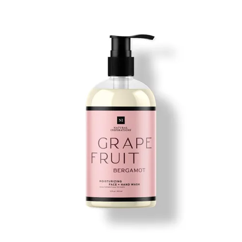 Vista 10 de Natural Inspirations Lavado hidratante de manos y cara de pera de agave 12oz