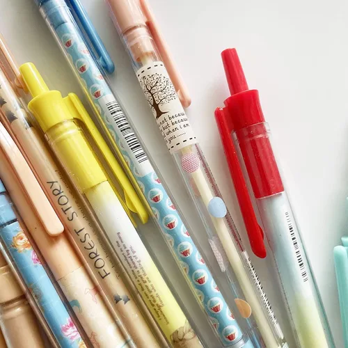Vista 4 de sencoo Paquete de 12 lápices mecánicos creativos para estudiantes, papelería para niños, regalo de cumpleaños, premio escolar, regalo para niños