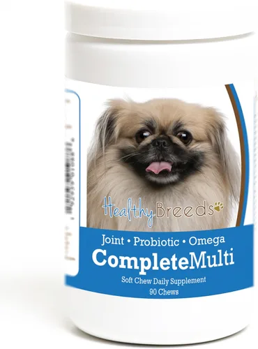 Vista 81 de Healthy Breeds Affenpinscher todo en uno multivitamínico suave masticable 60