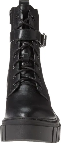 Vista 2 de The Drop Botas de combate con plataforma con cordones Koi para mujer