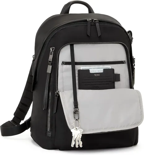 Vista 2 de TUMI Voyageur Halsey Mochila, NegroPlomizo, Mochila Voyageur Halsey