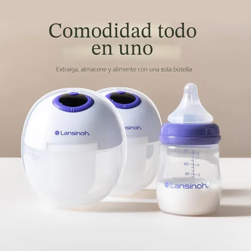 Vista 9 de Lansinoh Biberones de Almacenamiento de Leche Materna Paquete de 4 de 5oz Sin BPA y BPS Biberones de Alimentación de Bomba a Almacenamiento