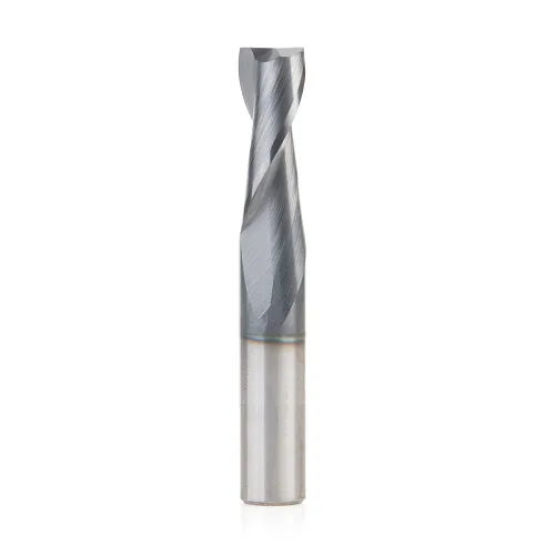 Vista 11 de Amana Tool - 51468 espiral de carburo sólido CNC para acero y acero inoxidable con revestimiento AlTiN
