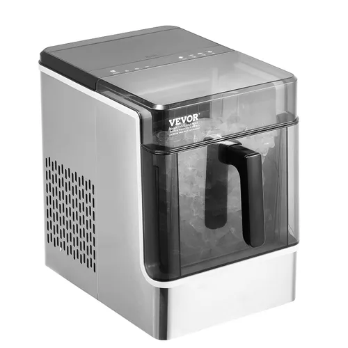 Vista 10 de VEVOR Encimera para hacer cubitos de hielo, 32 cubos listos en 15 minutos, máquina de hielo portátil autolimpiante de 50 libras/24 horas