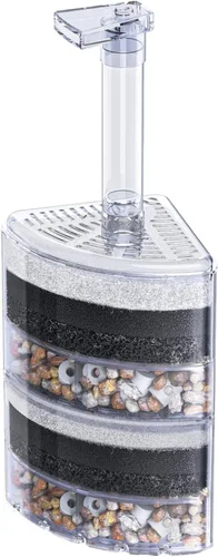 Vista 11 de Pawfly Filtro de Esponja de Esquina Nano Silencioso Betta Fry Camarones y Peces Pequeños Filtro de Espuma Biológica para Acuarios Pequeños y Tanques