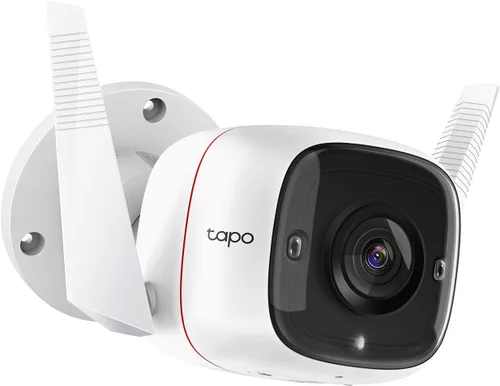 Vista 4 de Tapo TP-Link - Cámara de seguridad 2K con cable para exteriores, IP66