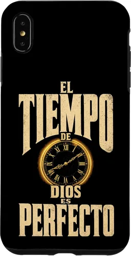 Vista 12 de Fe Cristiana El Tiempo De Dios ES Perfecto Vintage Clock Case for iPhone Air