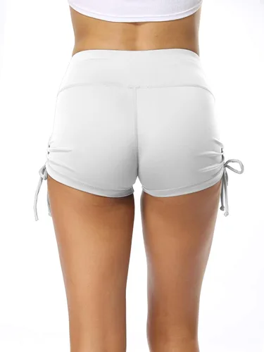 Vista 3 de CADMUS Pantalones cortos deportivos para mujer, paquete de 3 unidades, cintura alta, entrenamiento profesional
