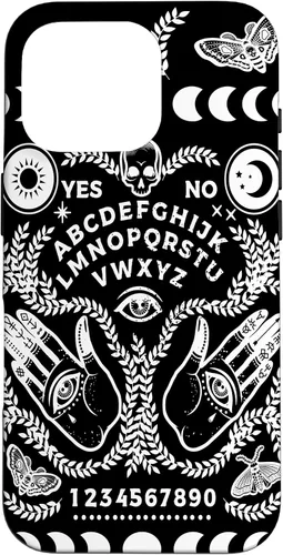 Vista 20 de Ouija Talking Spirit Board Gothic Witchy Funda de manos para iPhone 17