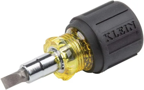 Vista 7 de Klein Tools Juego de destornilladores magnéticos con desmagnetizador/magnetizador y destornillador rechoncho 6 en 1