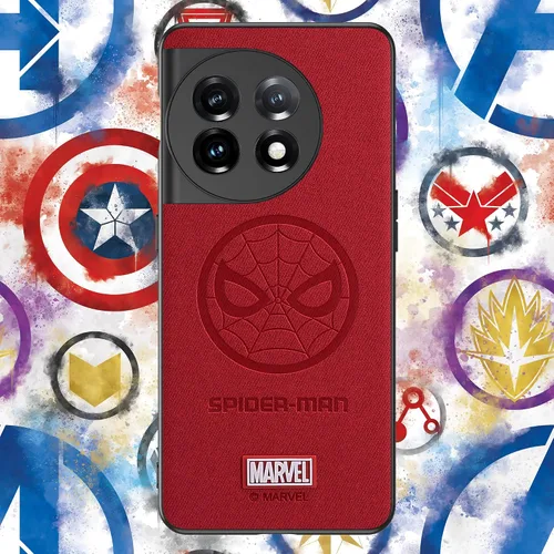 Vista 8 de IRON SPIDER Funda para OnePlus 11 5G, con personaje de superhéroe, compatible con OnePlus 11 (rojo) para hombre y mujer