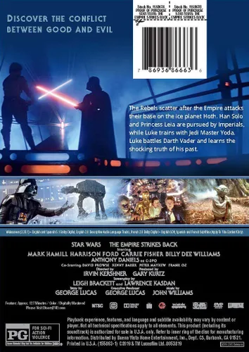 Vista 2 de Star Wars Episode V - The Empire Strikes Back DVD