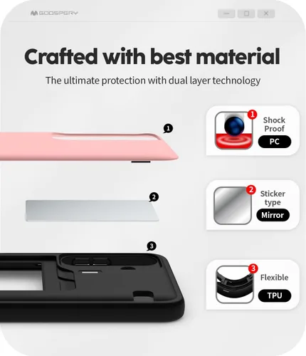 Vista 181 de GOOSPERY Parachoques magnético para puerta compatible con Galaxy S9 Plus, tarjetero tipo billetera con cierre automático por iman, funda protectora