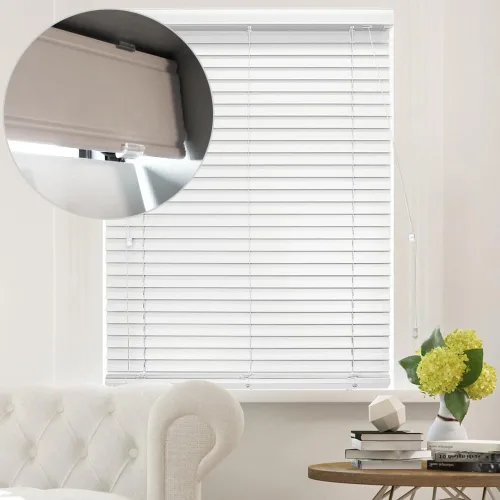 Vista 7 de Clips de cenefa de 3.25 pulgadas, clips de cenefa de plástico transparente para horizontal (6 piezas)