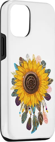 Vista 3 de iPhone 14 Dream catcher tattoo I Indian Feather I Dream catcher Case