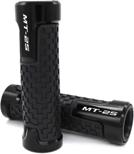 Vista 3 de Motorcycle Handlebar Grips 7/8 "22mm Universal Motorcycle Handle Handlebar Hand Bar Grip for YZF R3 MT03 MT25 2015-2018 YZF R25 2013-2018 2014 2015