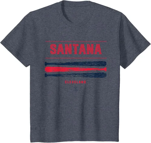 Vista 15 de Carlos Santana Vintage Baseball Bat Gameday Camiseta