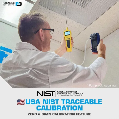 Vista 5 de Monitor de gas Multigas 4 con certificado de calibración NIST de EE. UU. CO, H2S, CO, EX LEL