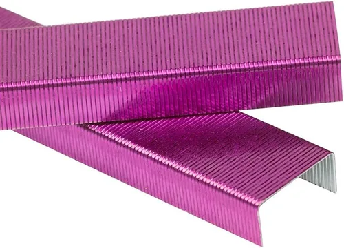 Vista 10 de JAM PAPER Grapas coloridas de tamaño estándar - Negro azabache - 5000/caja