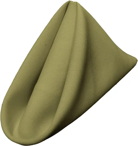 Vista 37 de LA Linen Paquete de 10 servilletas de popelina de poli, servilletas de tela suave, servilletas lavables y reutilizables, servilletas de mesa