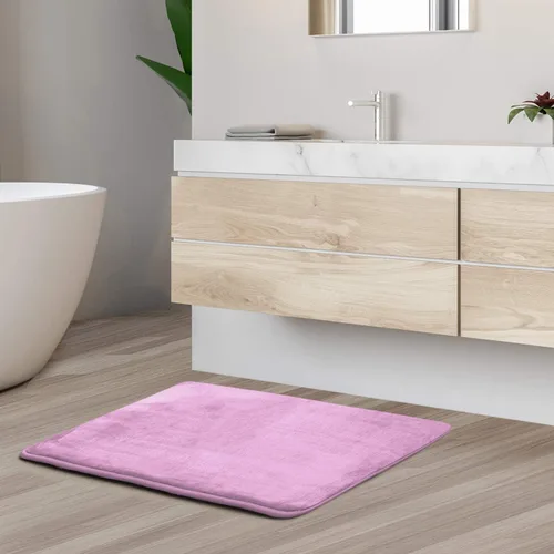 Vista 164 de Clara Clark Alfombra de Baño 24" x 17" - Alfombras de Baño, Tapete de Baño de Espuma Viscoelástica, Afelpado, Acogedor, Ultra Suave, Antideslizante
