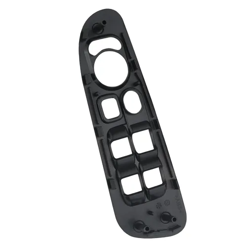 Vista 8 de Bisel del interruptor de ventana de puerta Gray Master Power del lado delantero del conductor para Dodge Ram 1500 2500 3500 Quad Cab 2002-2008