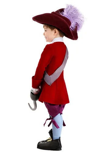 Vista 3 de Disfraz Deluxe Capitán Garfio de Disney para Niños Pequeños Multicolor