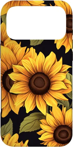 Vista 22 de Aesthetic Sunflowers Funda con diseño de flores silvestres para iPhone 17