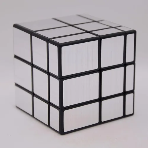 Vista 9 de Bukefuno QY Toys - Espejo de 3 x 3 bloques de cubo plateado, rompecabezas mágico de 3 x 3 x 3 pulgadas, versión plateada