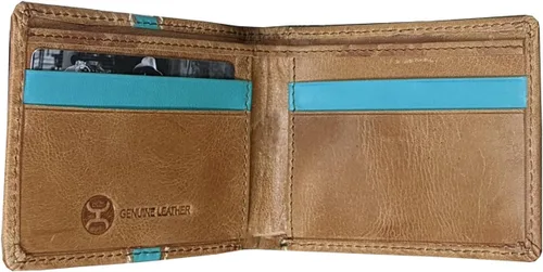 Vista 9 de HOOEY Cuero Bi-Fold Hombre, Hands-Up- Estampado Nómada, Talla única, 2812937
