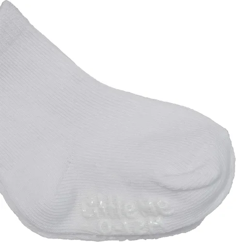 Vista 4 de Little Me Paquete de 20 calcetines unisex para bebés recién nacidos y niños pequeños, 0-12/12-24 meses, paquete de tamaños surtidos, color blanco