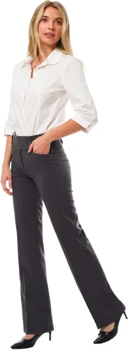 Vista 11 de Design by Olivia Pantalones de oficina de corte holgado para mujer
