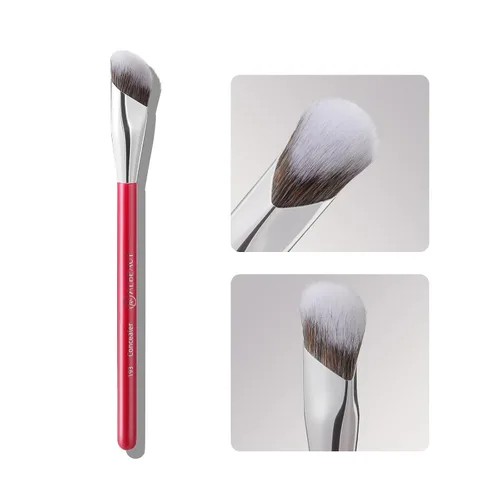 Vista 19 de Albeaut Pincel delineador de ojos, delineador de ojos en forma de media luna y pincel para cejas, crea sin esfuerzo un delineador perfecto