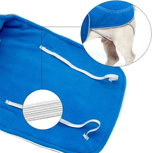 Vista 4 de Abrigo de invierno para perros pequeños, chaleco de chihuahua para cachorros grandes, chaleco reflectante para Roupa Cachorro S-5XL, s, Azul