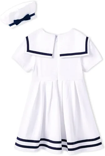 Vista 3 de bonbonPomme Vestido náutico para niña de 0 a 4 años