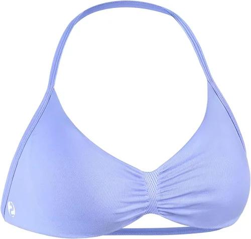 Vista 24 de AUROLA - Brasier deportivo Influence con tirantes delgados para mujer, brasier con relleno y tirantes de impacto sin espalda, para entrenamiento
