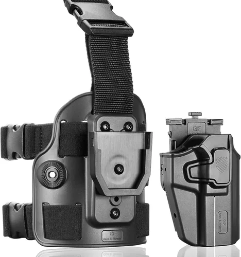 Vista 10 de Funda universal OWB para Glock/S&W/Sig/Springfield/CZ/Beretta/Taurus/Canik/FN/ 1911/Walther, se adapta a más de 100 pistolas para pistolas compactas