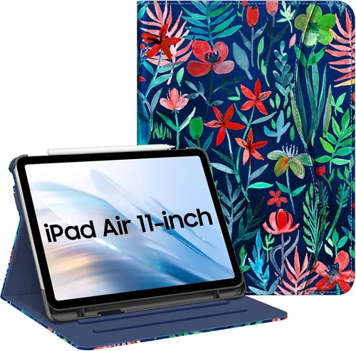 Vista 16 de Fintie Funda tipo libro para iPad Air de 11 pulgadas y iPad Air de 5ª/4ª Negro