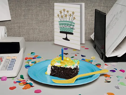 Vista 7 de Better Office Products Tarjetas de feliz cumpleaños, paquete de 100, 4 x 6 pulgadas, 4 diseños de cubierta, interior en blanco, con sobres, elegante