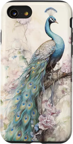 Vista 18 de Peacock Cute Bird Nature Garden Case for iPhone 17