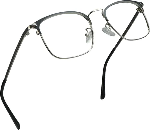 Vista 17 de LifeArt Lentes de bloqueo de luz azul, antifatiga ocular, anteojos de lectura para computadora, anteojos de TV para mujeres y hombres, antirreflejos