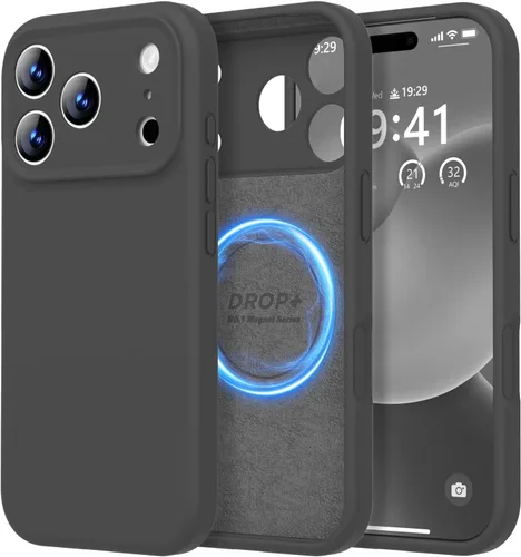 Vista 349 de LOVE 3000 Diseñada para Funda iPhone Air, Silicona Premium [Compatible con Magsafe][Forro de Microfibra Suave Anti-Rayones] Funda Protectora