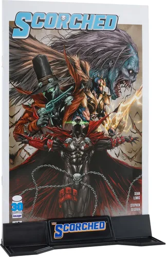 Vista 10 de McFarlane Toys - Spawn Page Punchers 2pk She Spawn and Curse Figuras de acción de 3 pulgadas con cómic