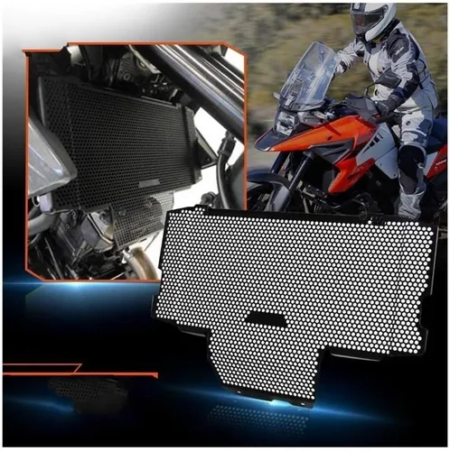 Vista 3 de Radiator Guard Grille Cover V-Strom Motorcycle Accessorie Radiator Grille Guard Cover Protector for SU&ZUKI VSTROM 1050XT V-Strom 1050 2020 2021 11
