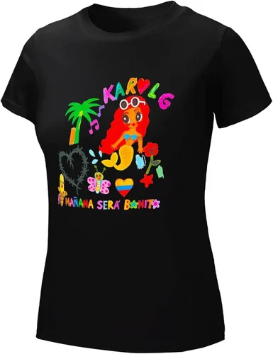 Vista 6 de Karols G Shirt Manana Sera Bonito Camiseta para Mujer